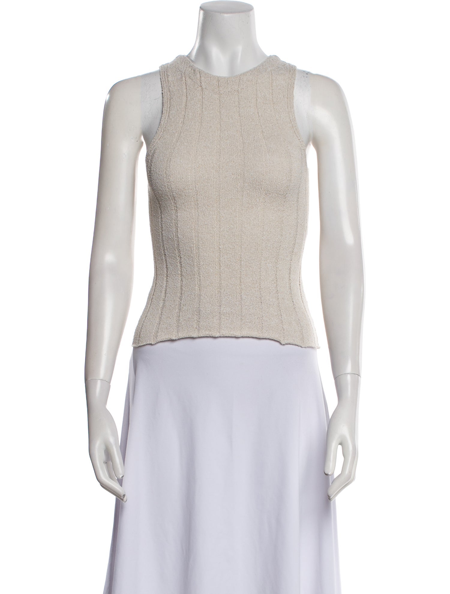 Dissh Crew Neck Sleeveless Top w/ Tags