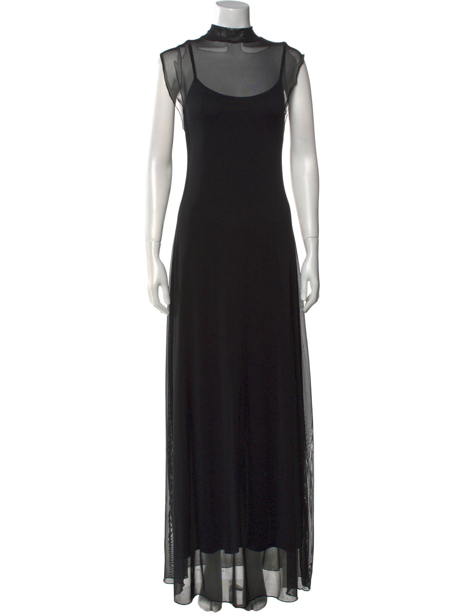 Dissh Mock Neck Long Dress w/ Tags
