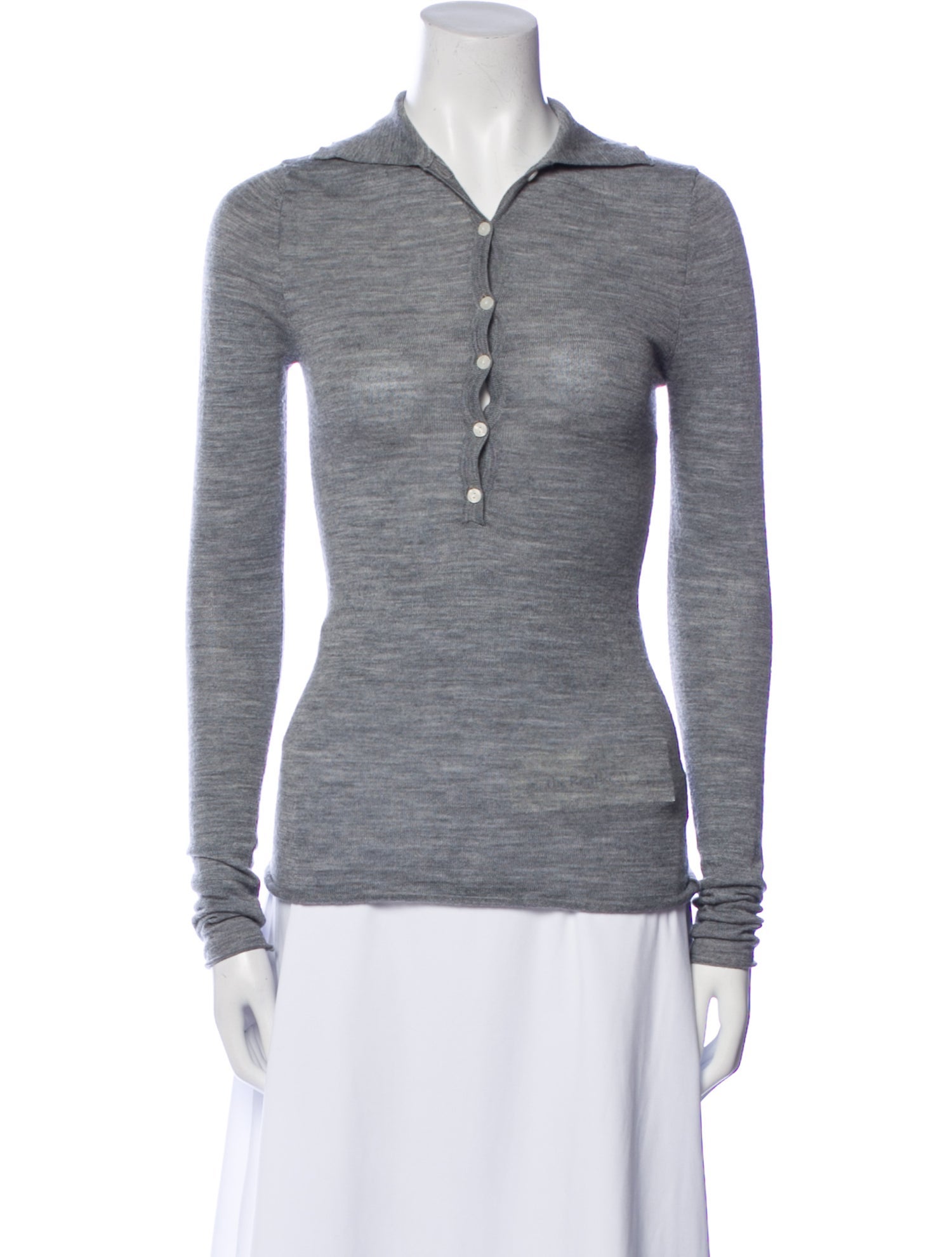 Dissh Merino Wool V-Neck Sweatshirt