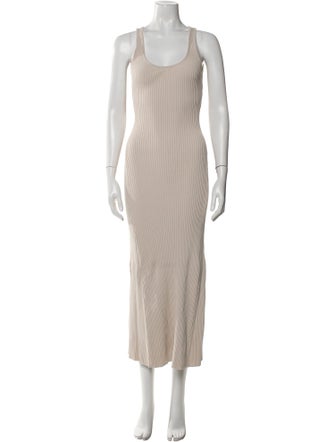 Dissh Scoop Neck Long Dress