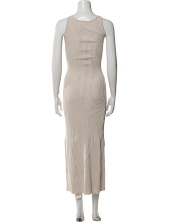 Dissh Scoop Neck Long Dress