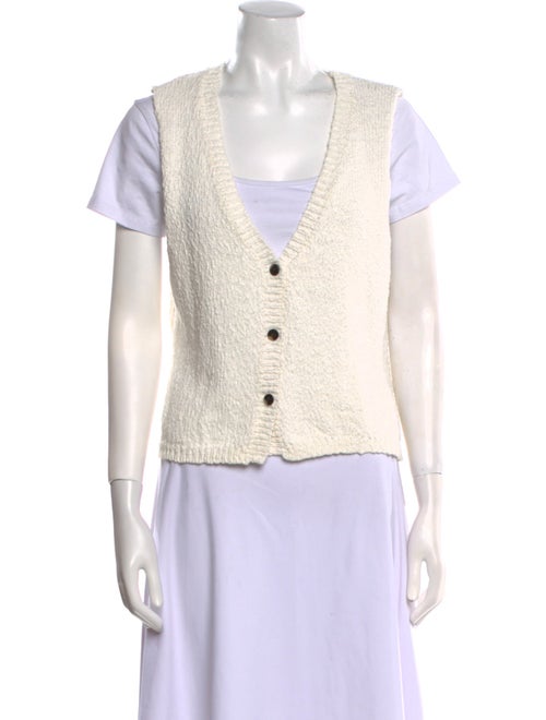 Dissh Crochet V-Neck Sweater