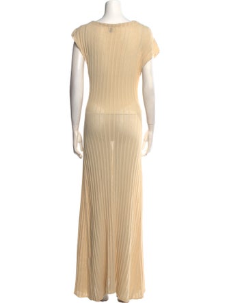 Dissh Bateau Neckline Long Dress