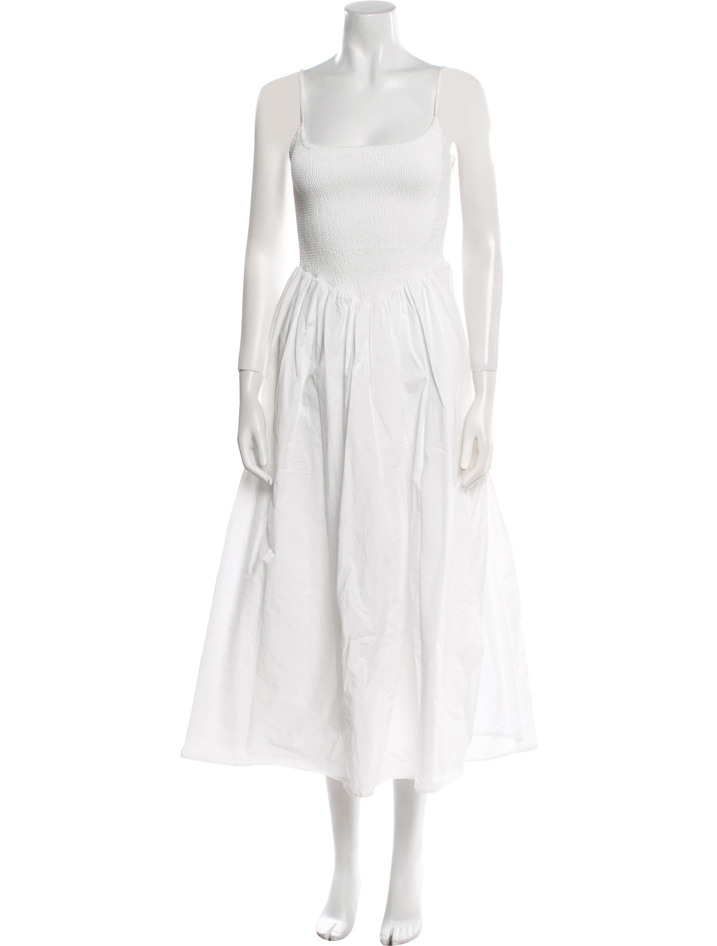 Dissh Square Neckline Midi Length Dress