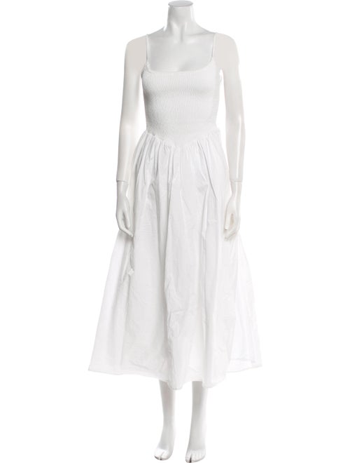 Dissh Square Neckline Midi Length Dress