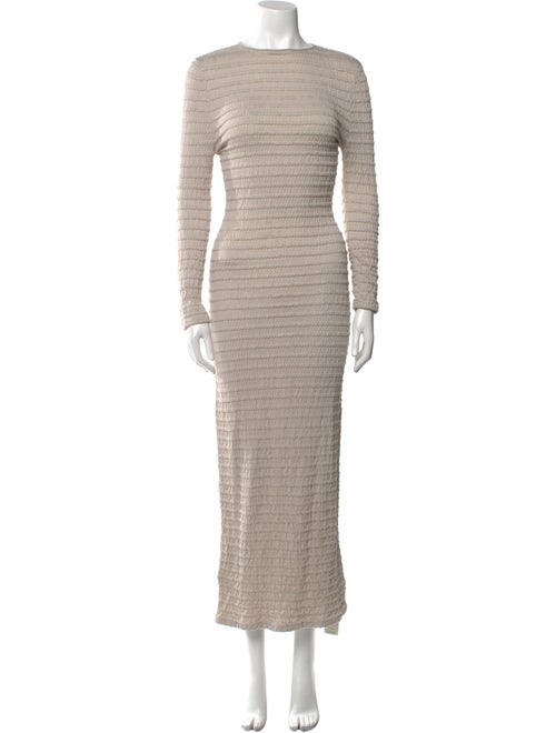 Dissh Scoop Neck Long Dress