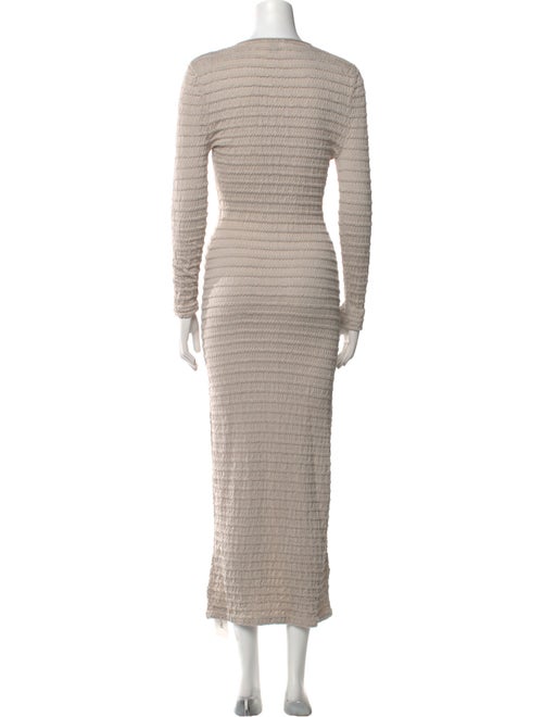 Dissh Scoop Neck Long Dress