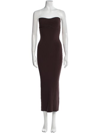Dissh Strapless Midi Length Dress