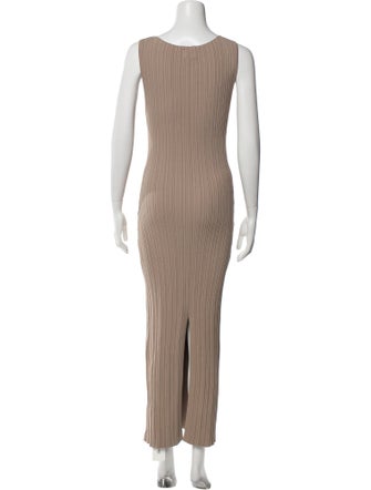 Dissh Scoop Neck Long Dress