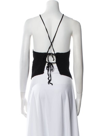 Dissh Scoop Neck Sleeveless Top