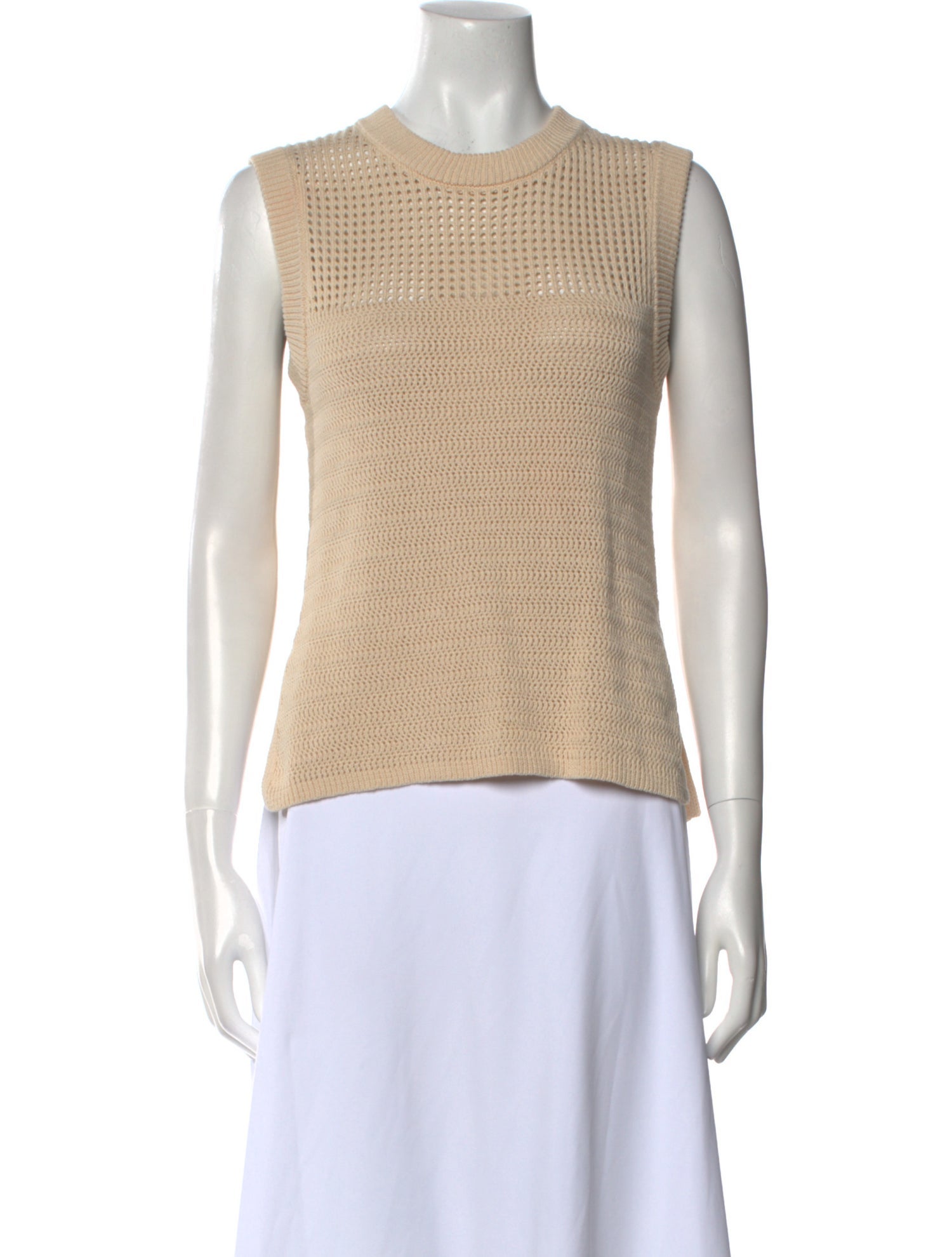 Dissh Crew Neck Sleeveless Top