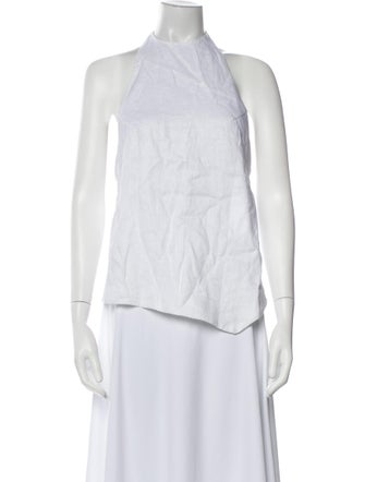 Dissh Linen Halterneck Top