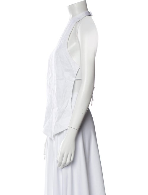 Dissh Linen Halterneck Top