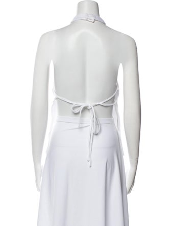 Dissh Linen Halterneck Top