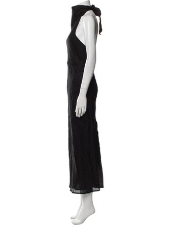 Dissh Mock Neck Long Dress