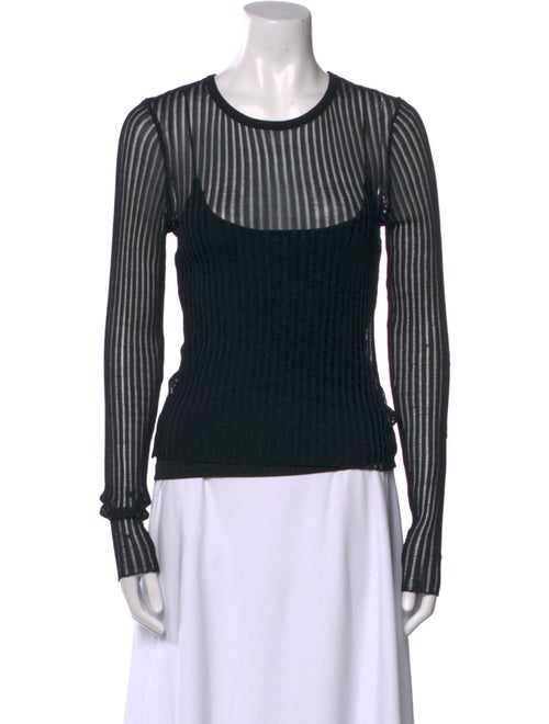 Dissh Crew Neck Long Sleeve Top