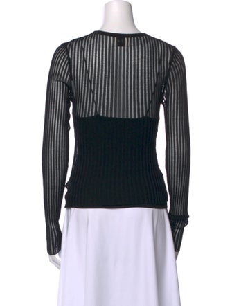 Dissh Crew Neck Long Sleeve Top