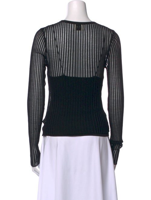 Dissh Crew Neck Long Sleeve Top