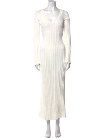 Dissh V-Neck Long Dress