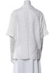Dissh Linen V-Neck Button-Up Top
