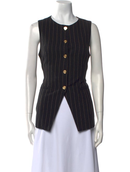 Dissh Striped Crew Neck Top