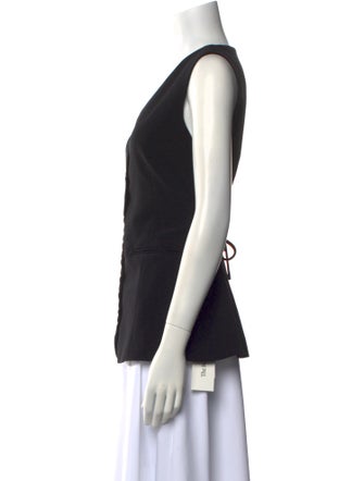 Dissh V-Neck Sleeveless Top