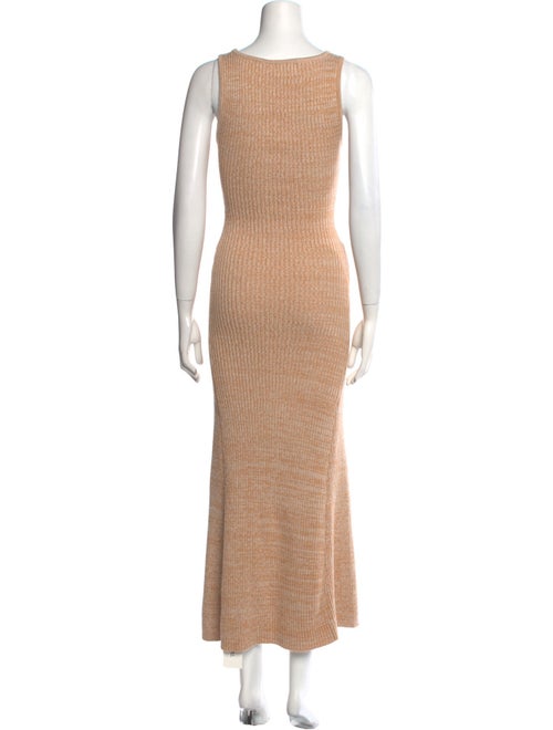 Dissh Scoop Neck Long Dress