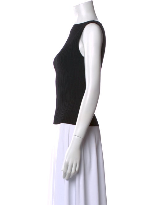 Dissh Bateau Neckline Sleeveless Top