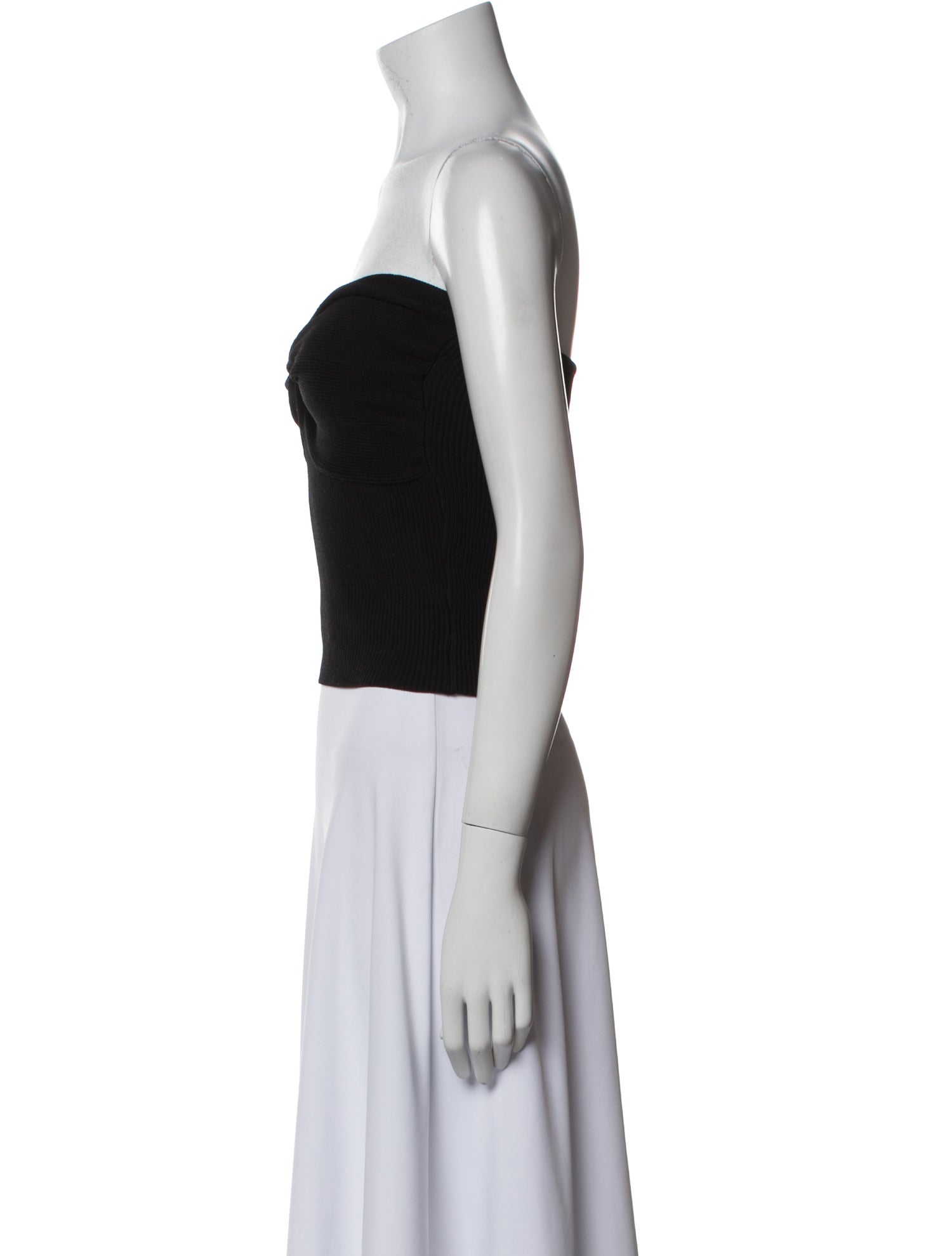 Dissh Strapless Crop Top