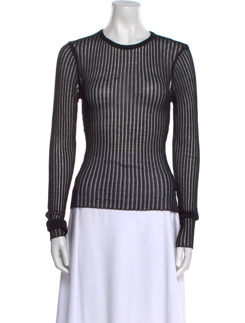 Dissh Striped Crew Neck Top