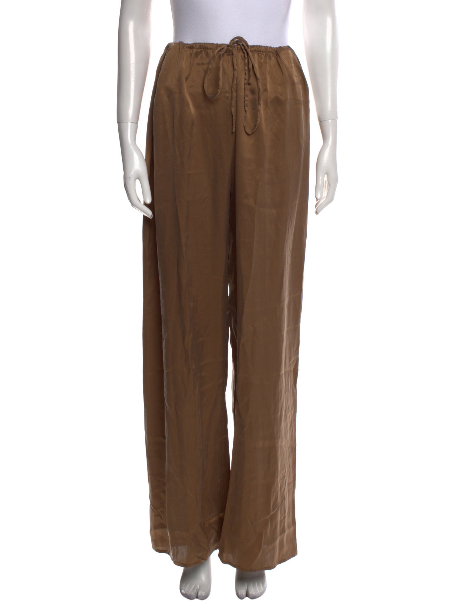 Dissh Silk Wide Leg Pants
