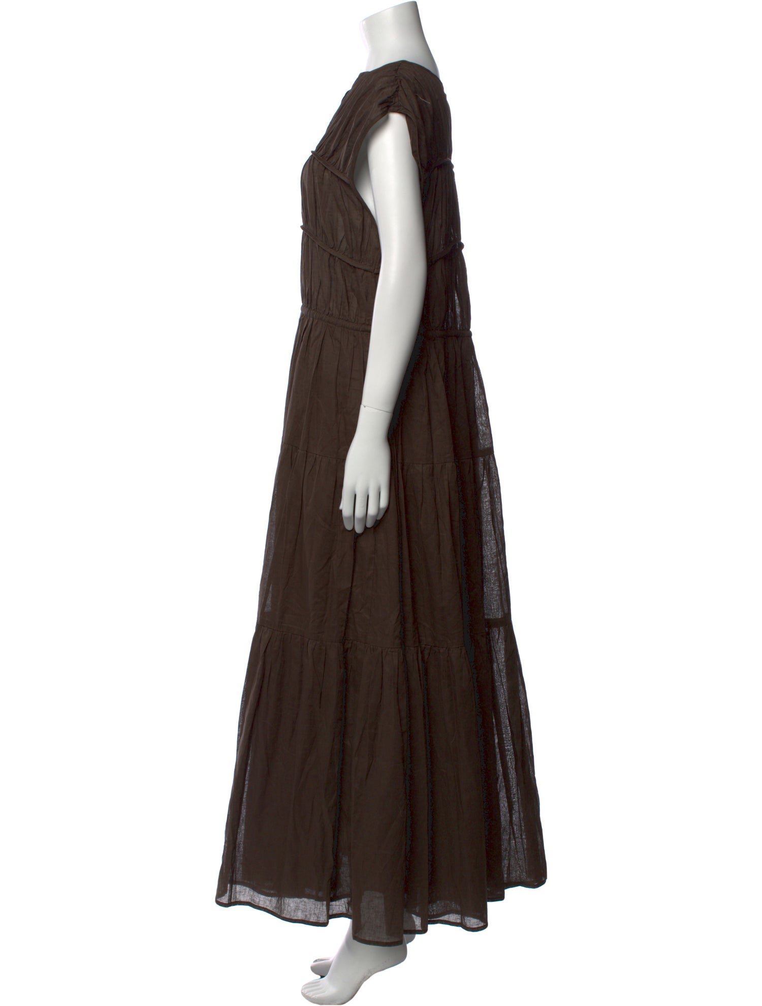 Dissh Bateau Neckline Long Dress