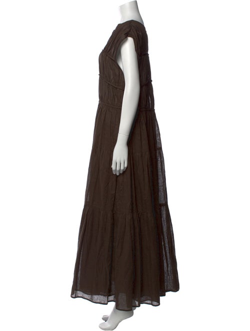 Dissh Bateau Neckline Long Dress