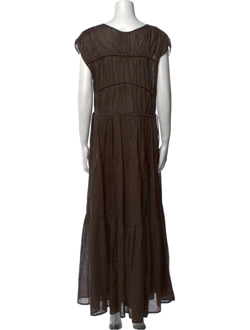 Dissh Bateau Neckline Long Dress