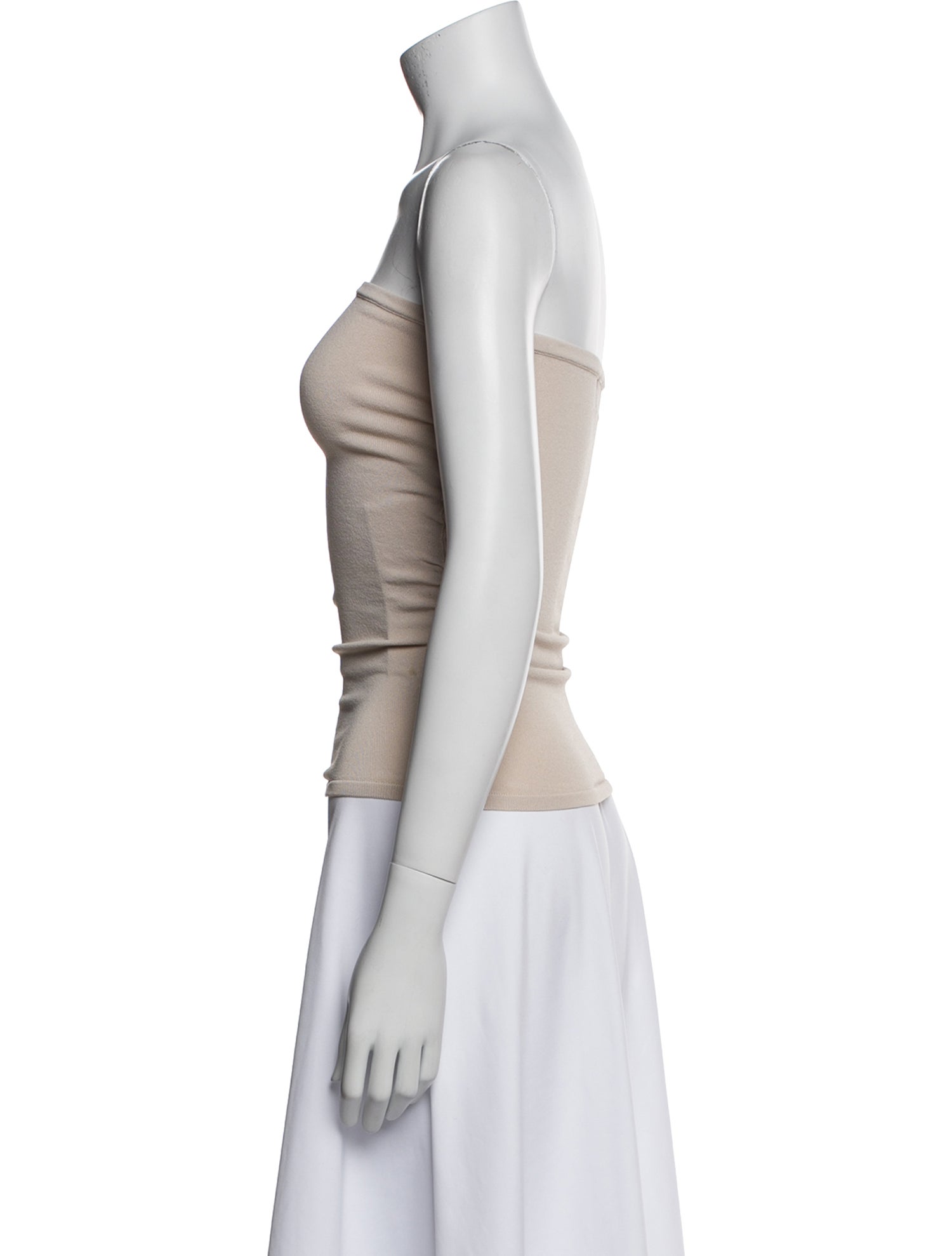 Dissh Strapless Crop Top