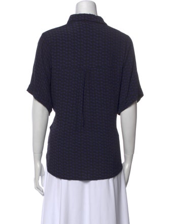 Dissh Short Sleeve Button-Up Top