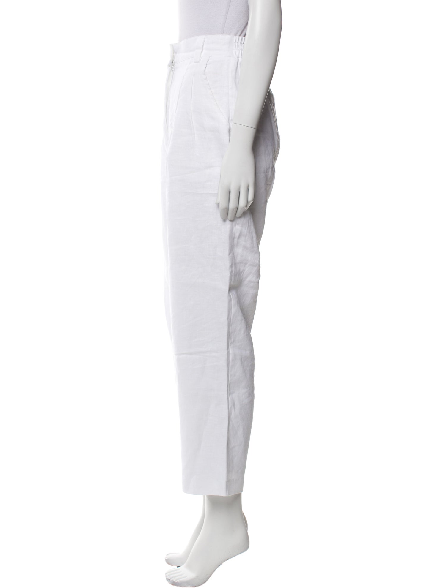 Dissh Linen Straight Leg Pants