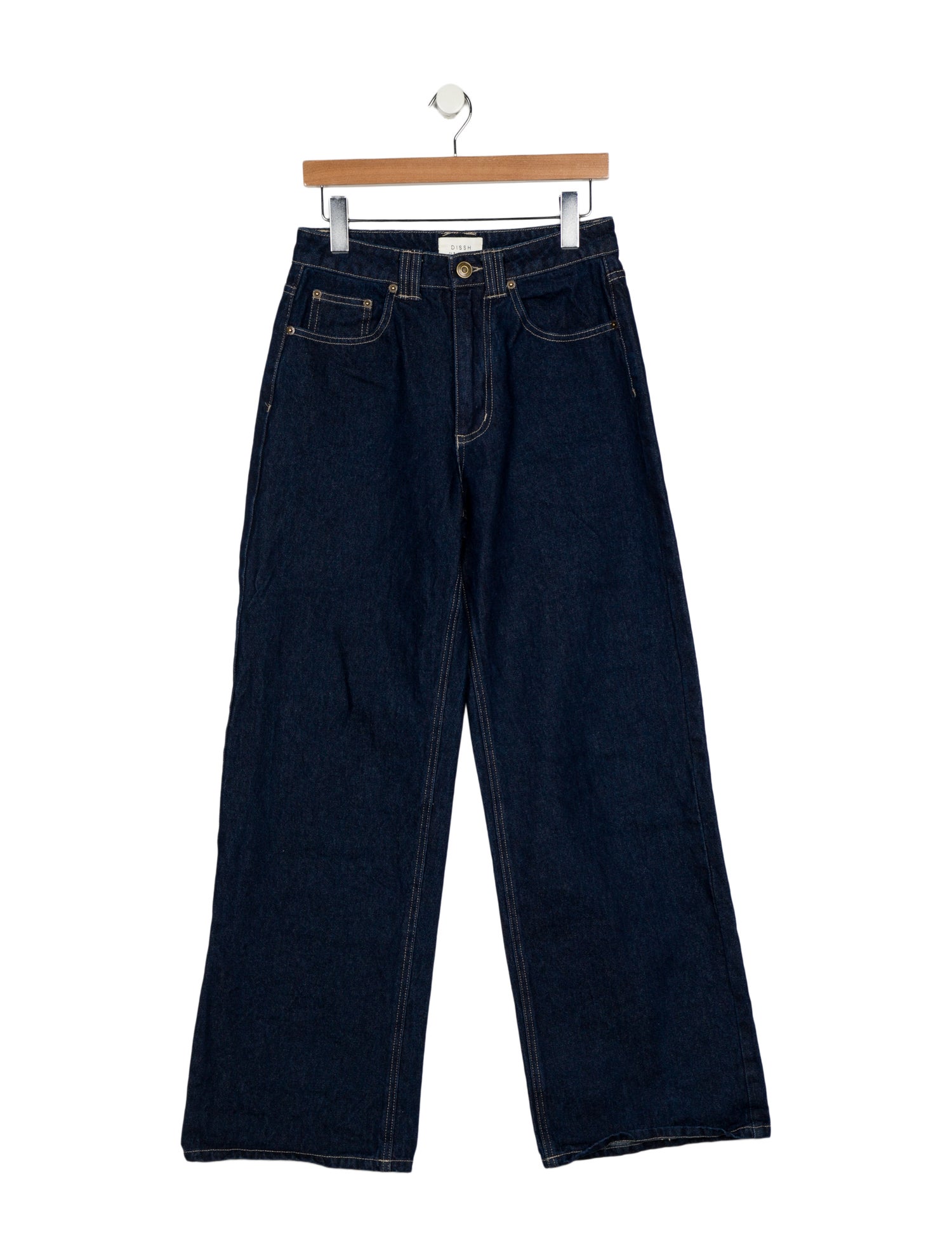 Dissh High-Rise Wide Leg Jeans