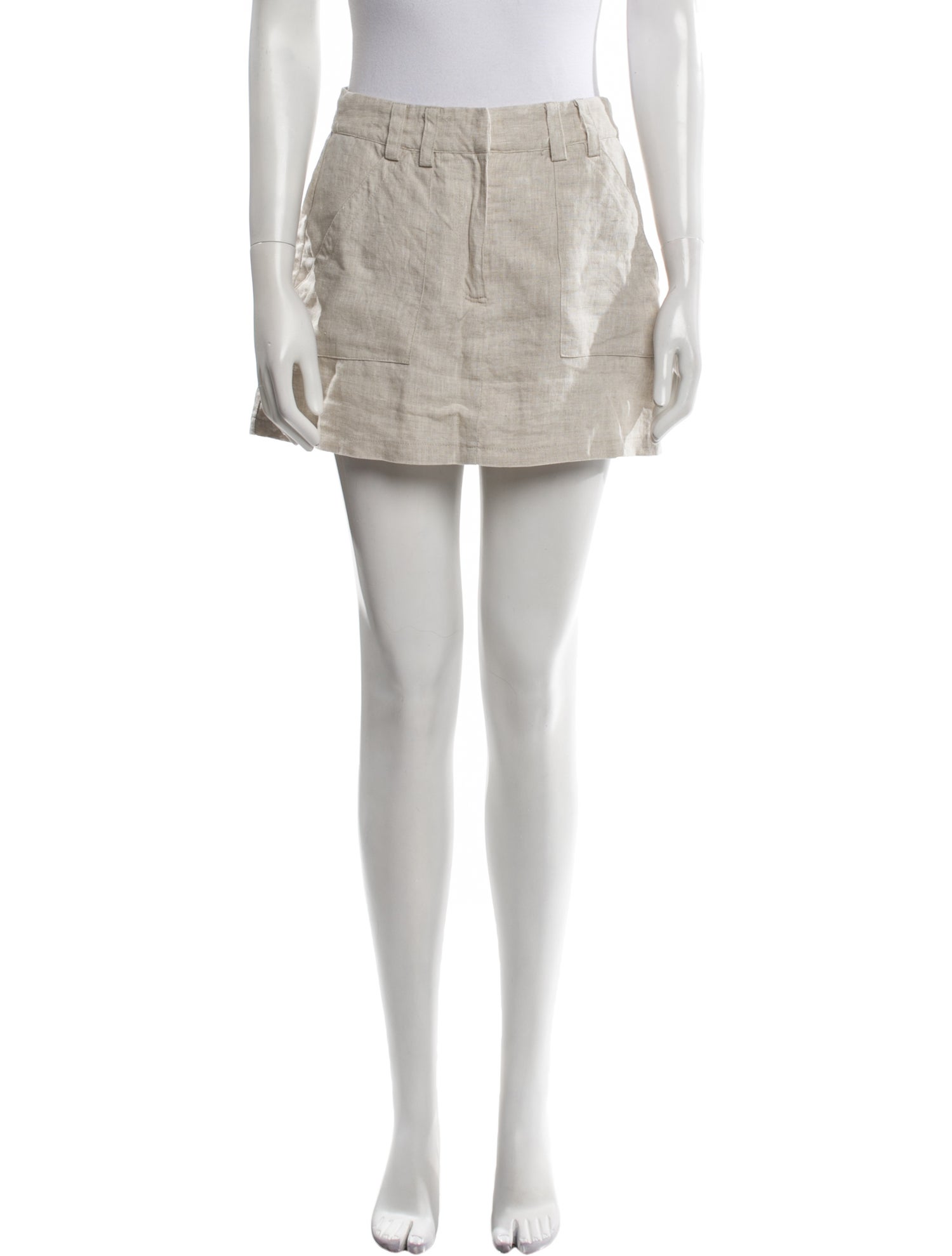 Dissh Linen Mini Shorts