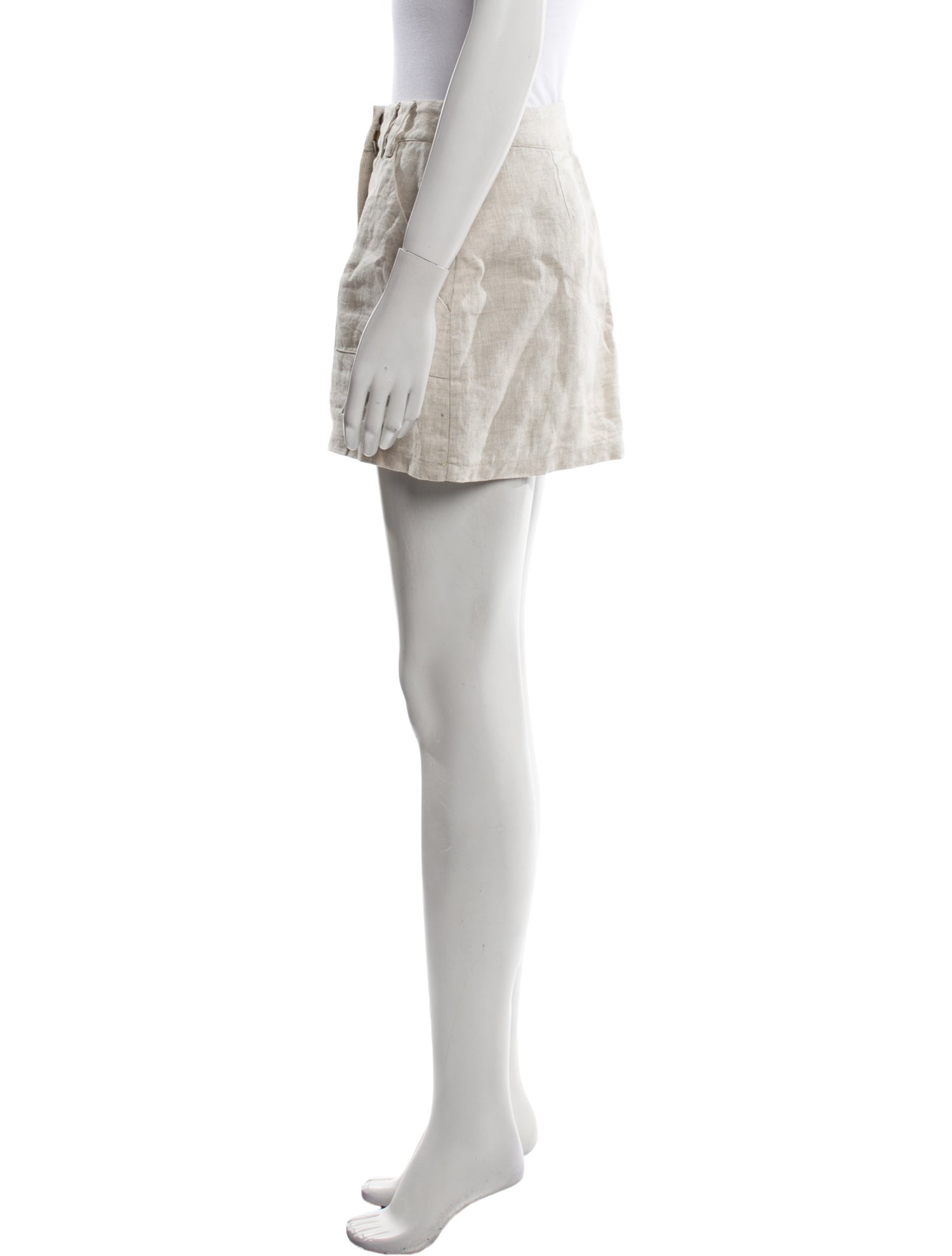 Dissh Linen Mini Shorts