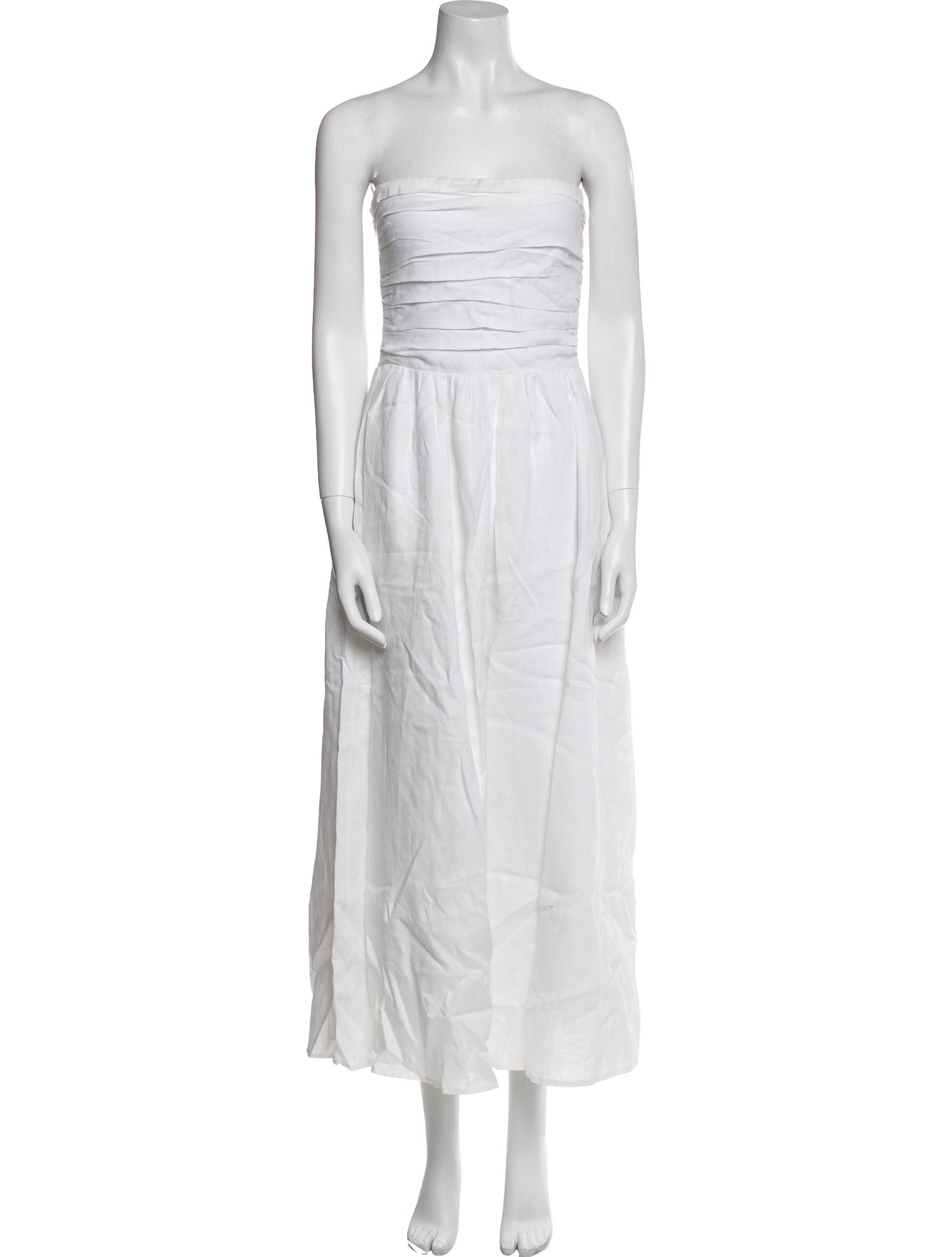 Dissh Linen Midi Length Dress