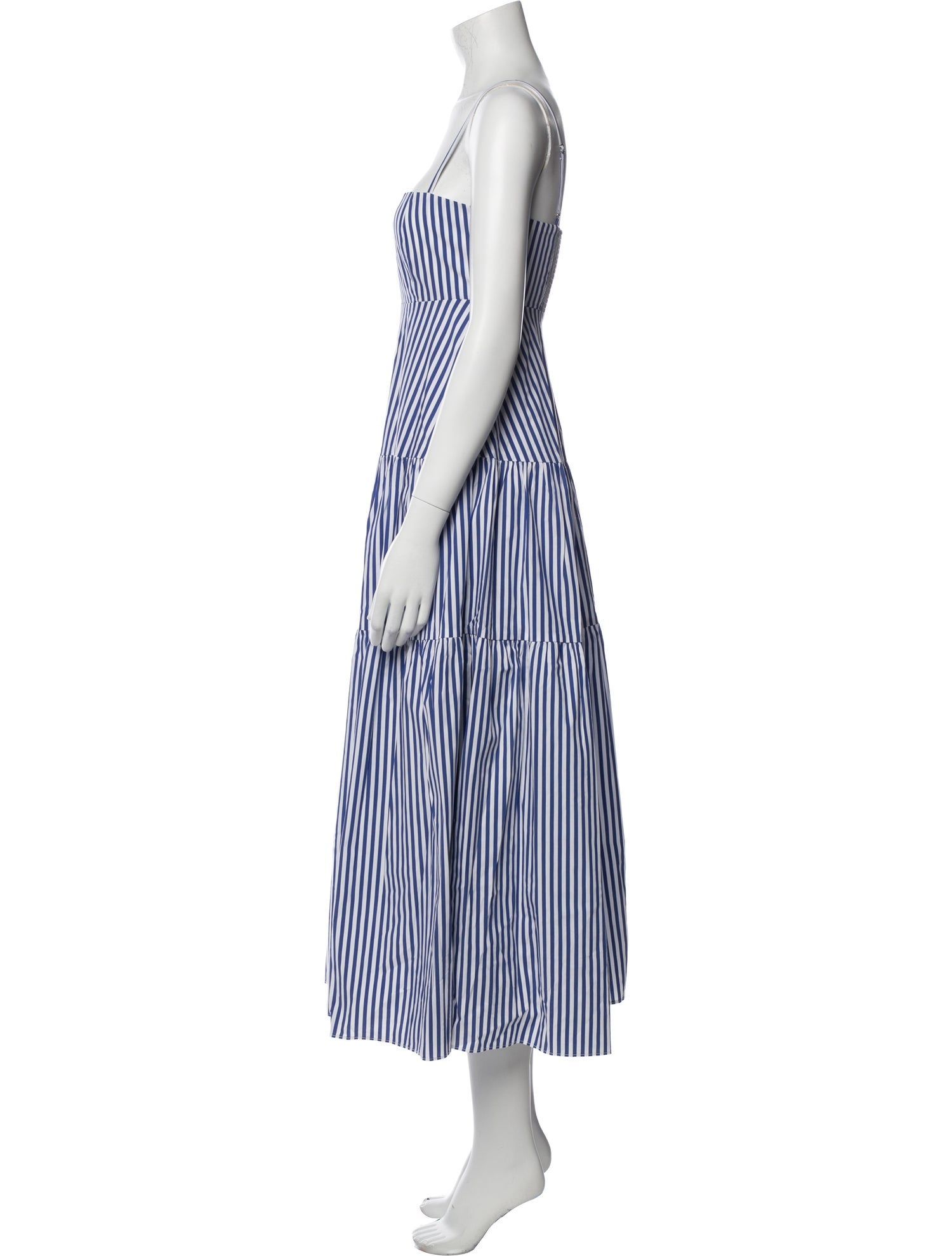 Dissh Striped Midi Length Dress