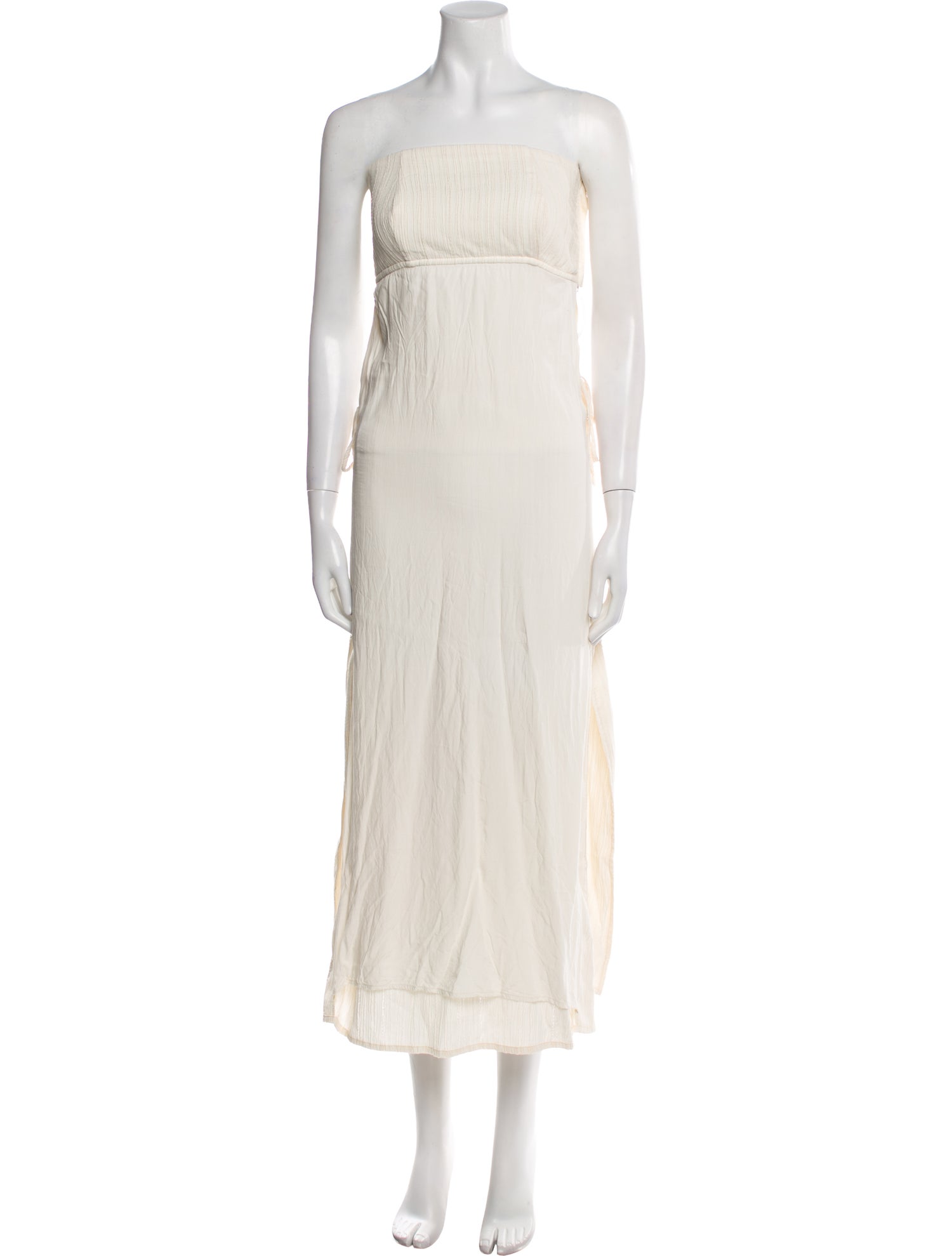 Dissh Strapless Midi Length Dress