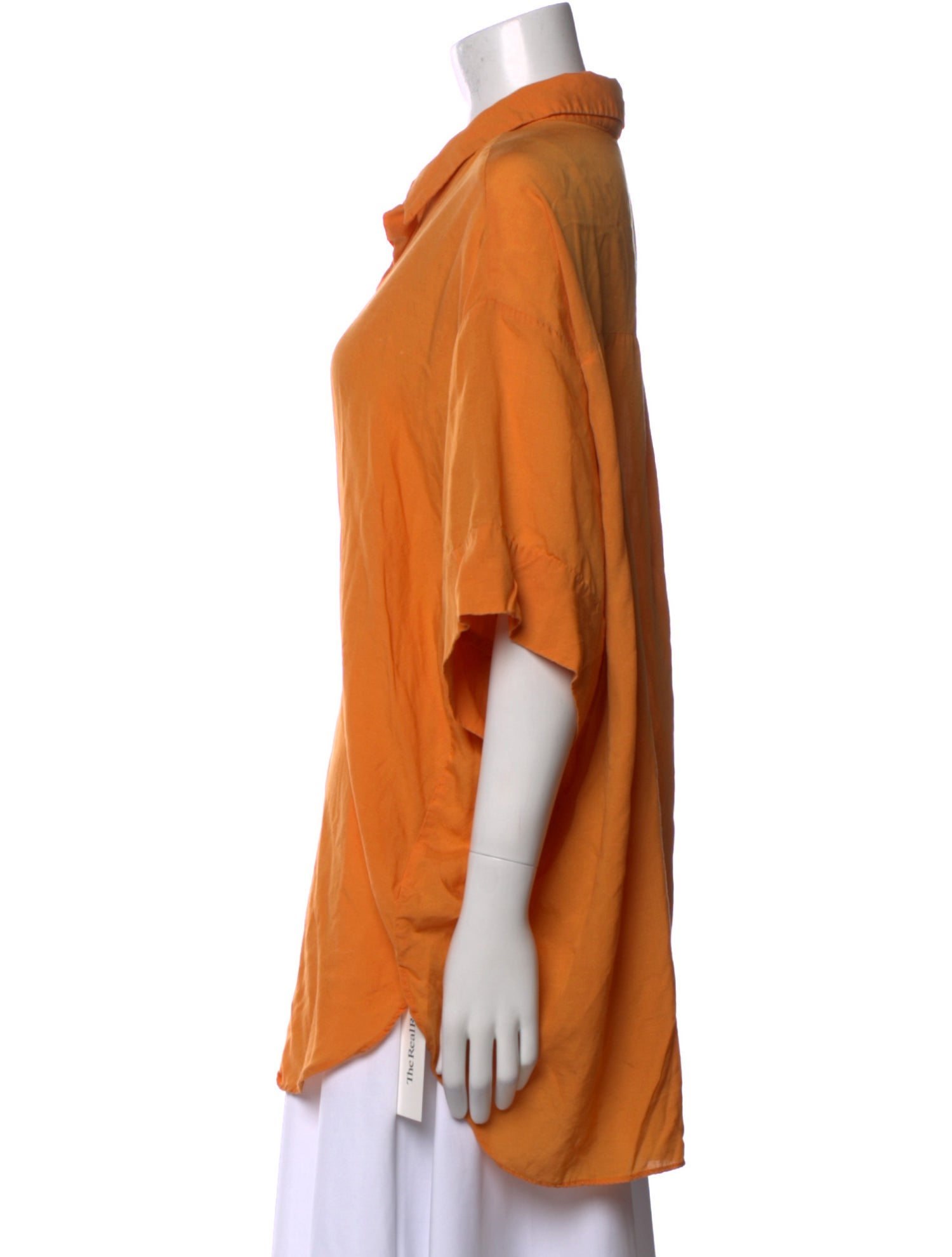 Dissh Short Sleeve Button-Up Top