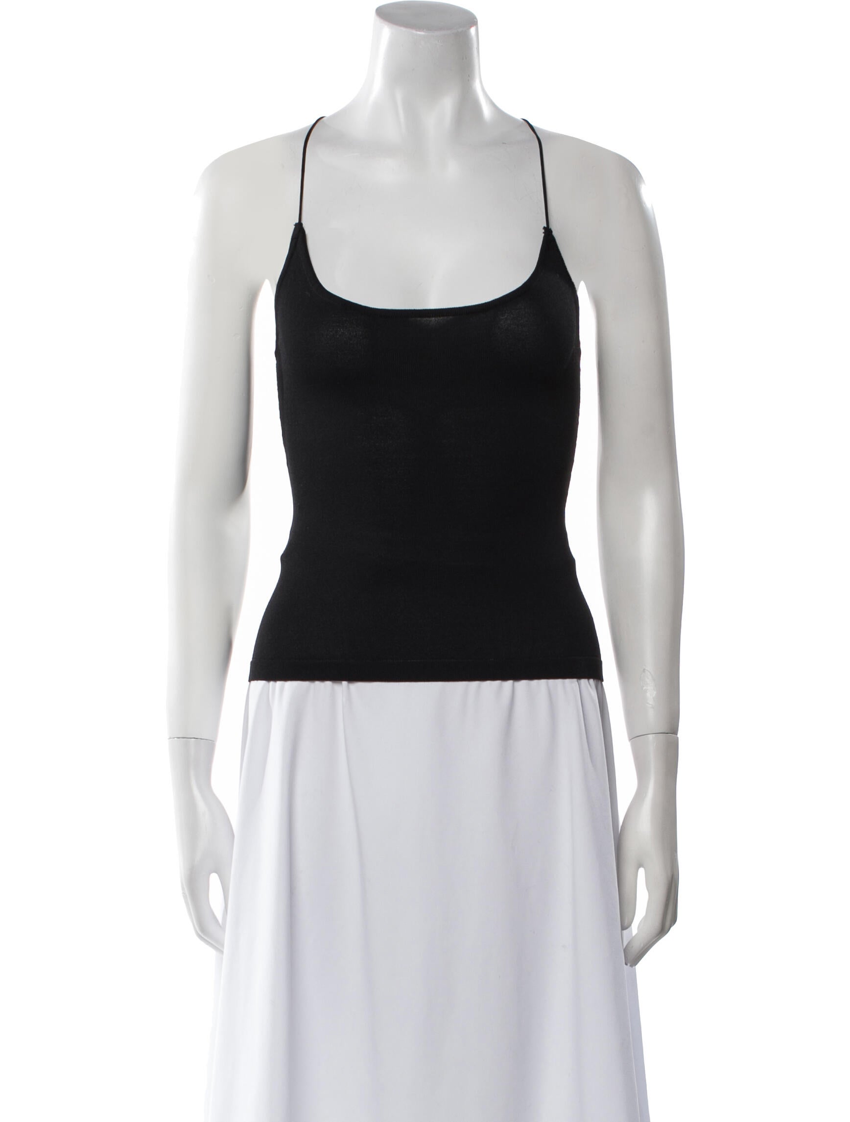 Dissh Scoop Neck Sleeveless Top