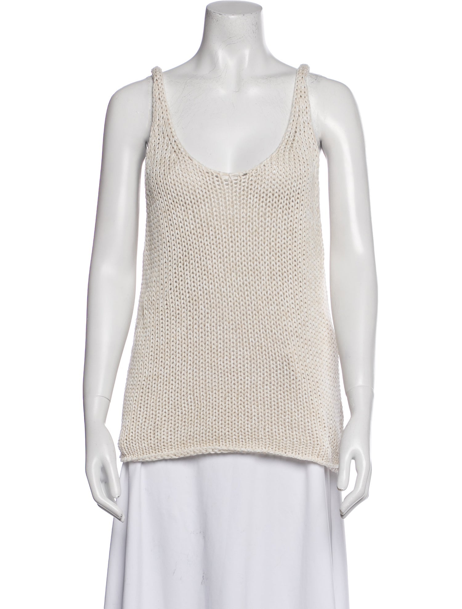 Dissh Scoop Neck Sleeveless Top