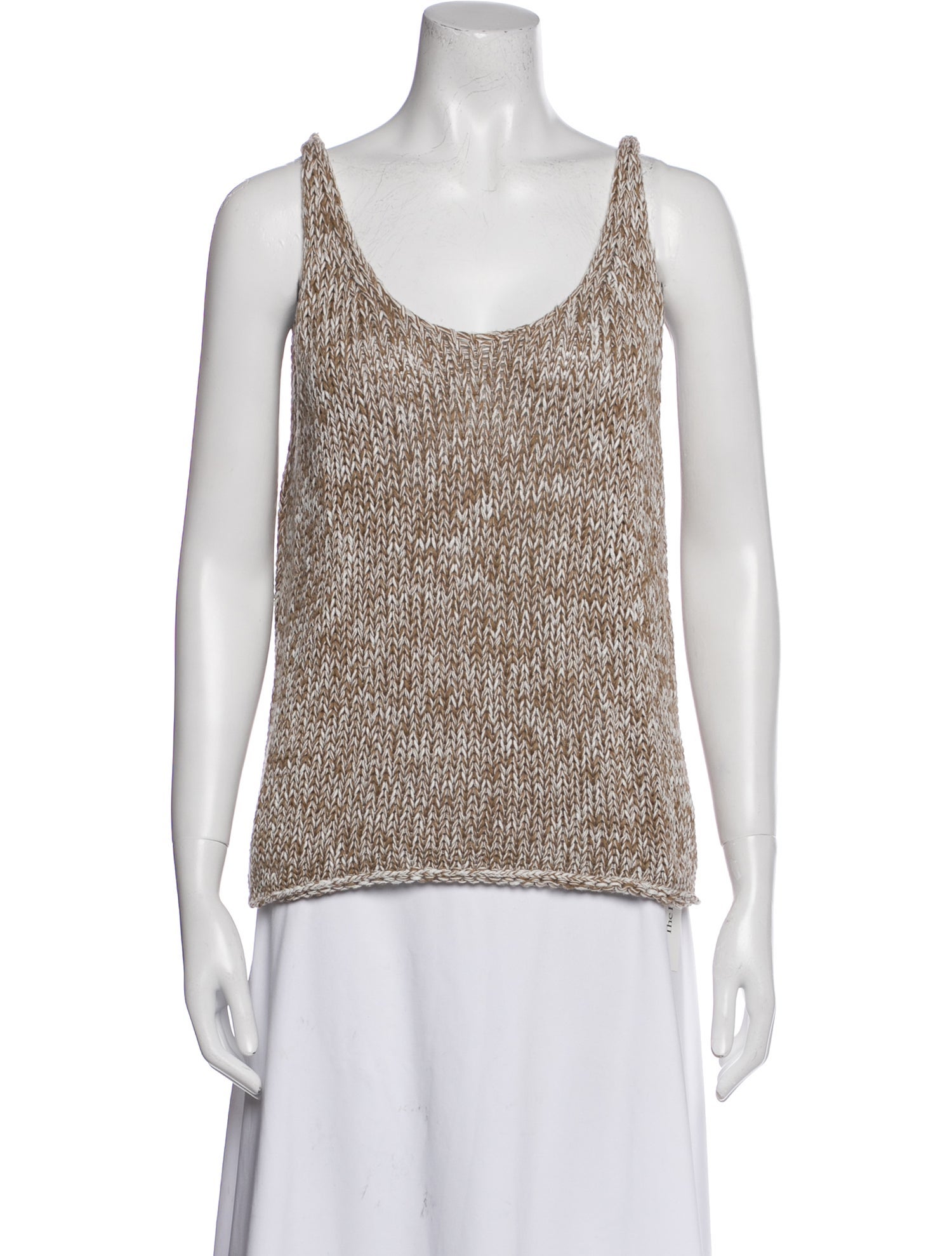 Dissh Scoop Neck Sleeveless Top
