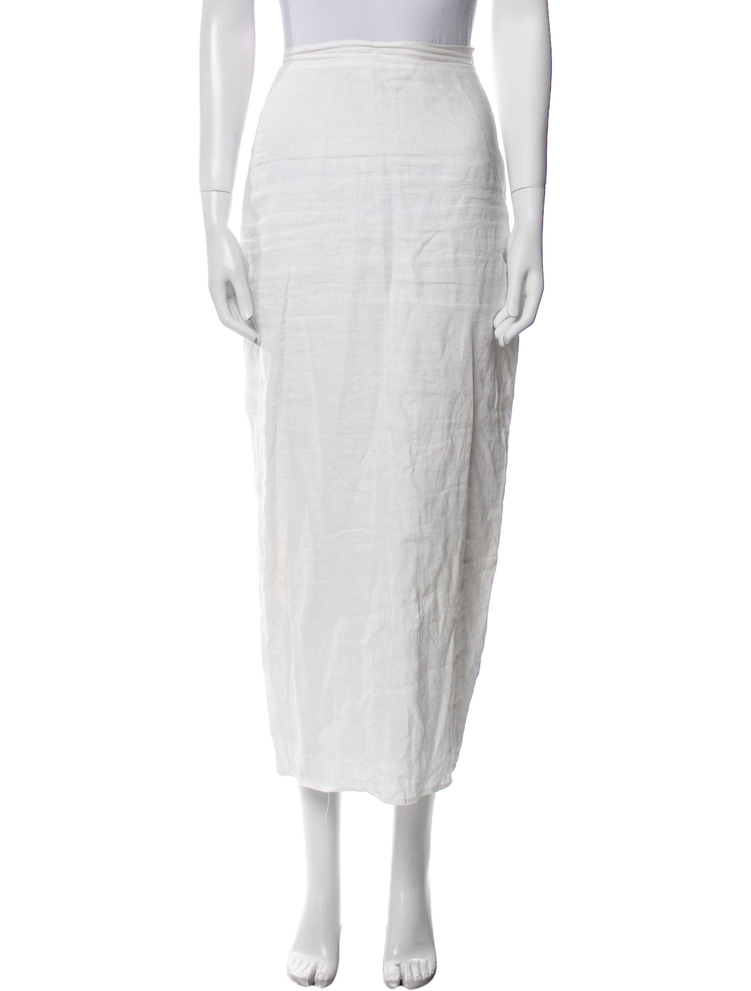 Dissh Linen Midi Length Skirt