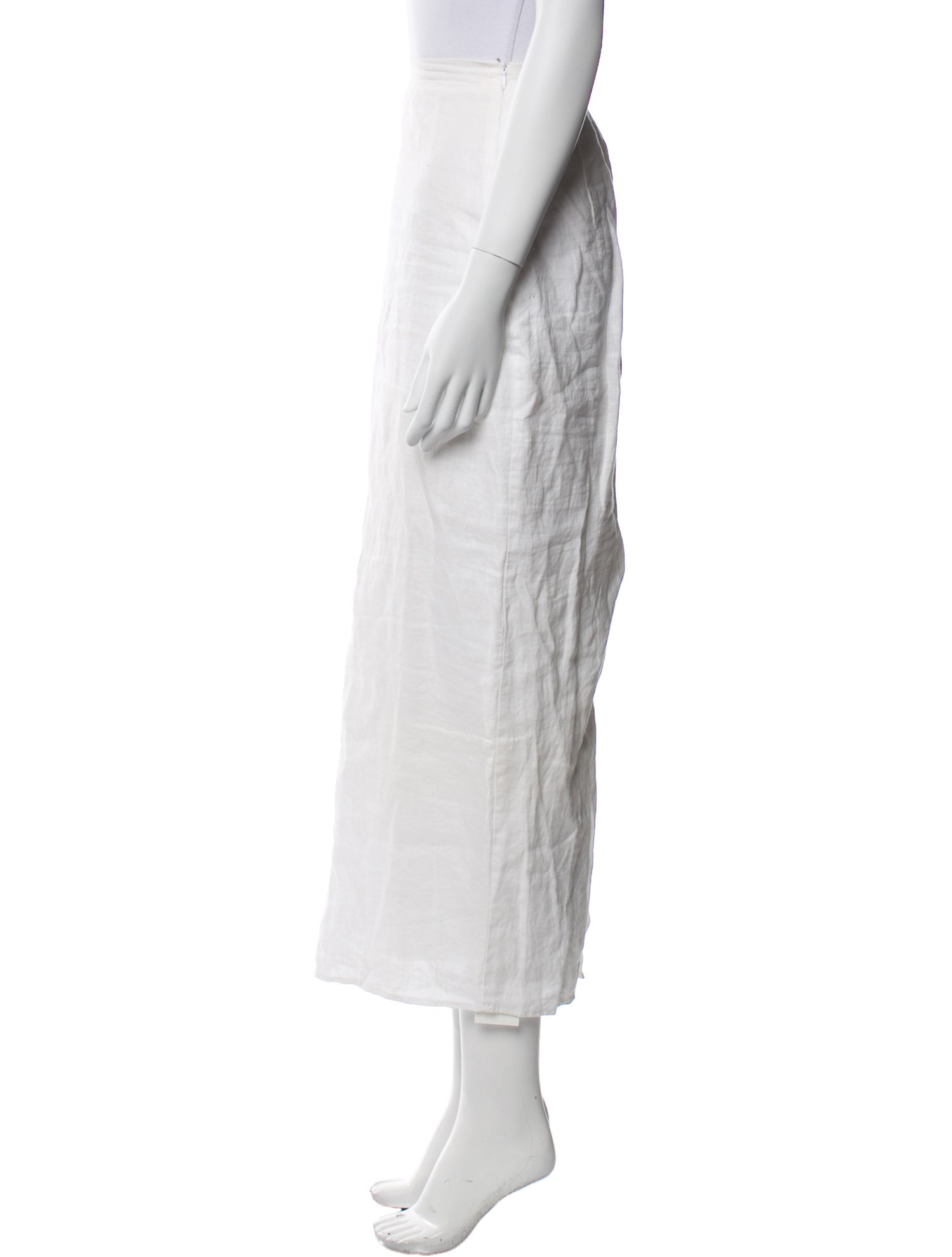 Dissh Linen Midi Length Skirt