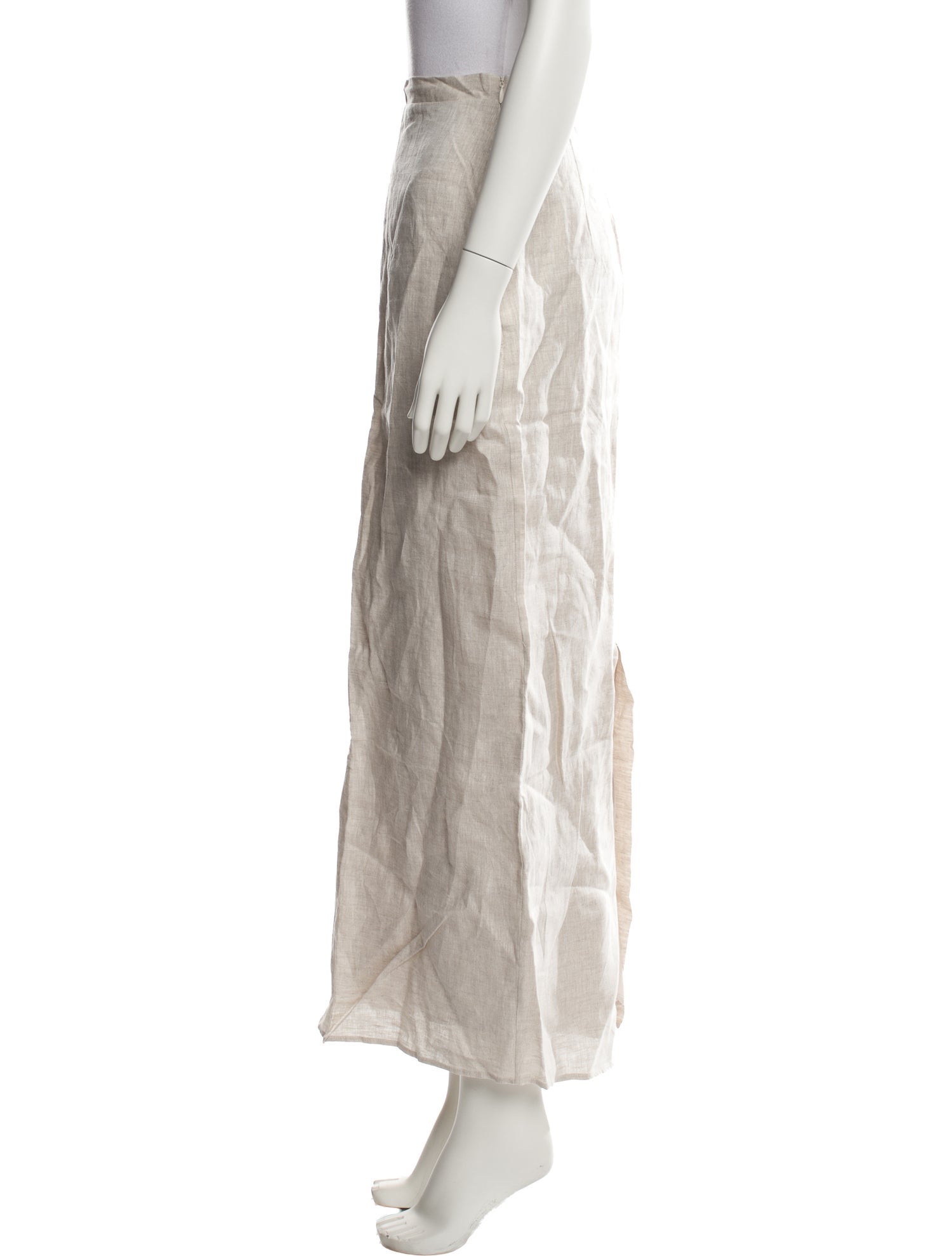 Dissh Linen Midi Length Skirt w/ Tags